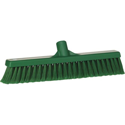 Balai-brosse pour particules fines, Crins Fin/&agrave; bout ouvrant, 16-1/4", Polypropyl&egrave;ne, Vert Kelford