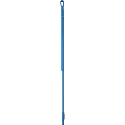 Handle, Broom/Brush/Pad Holder/Scraper/Squeegee, Blue, Standard, 51-1/2" L Kelford
