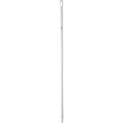 Handle, Broom/Brush/Pad Holder/Scraper/Squeegee, White, Standard, 51-1/2" L Kelford