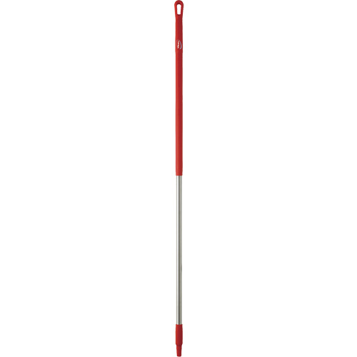 Handle, Broom/Brush/Pad Holder/Scraper/Squeegee, Red, Ergonomic, 59" L Kelford