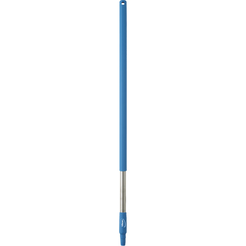 Handle, Broom/Brush/Pad Holder/Scraper/Squeegee, Blue, Standard, 40" L Kelford