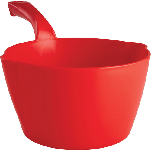 Pelle &agrave; main ronde, Plastique, Rouge, 64 oz Kelford