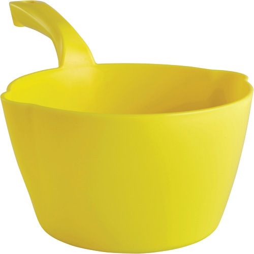 Pelle &agrave; main ronde, Plastique, Jaune, 64 oz Kelford