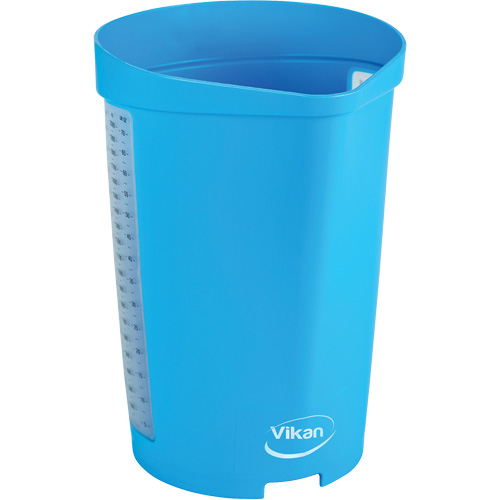 Cruche gradu&eacute;e, Plastique, Bleu, 65 oz Kelford