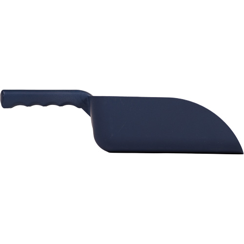 Metal Detectable Hand Scoop, Plastic, Blue, 32 oz. Kelford
