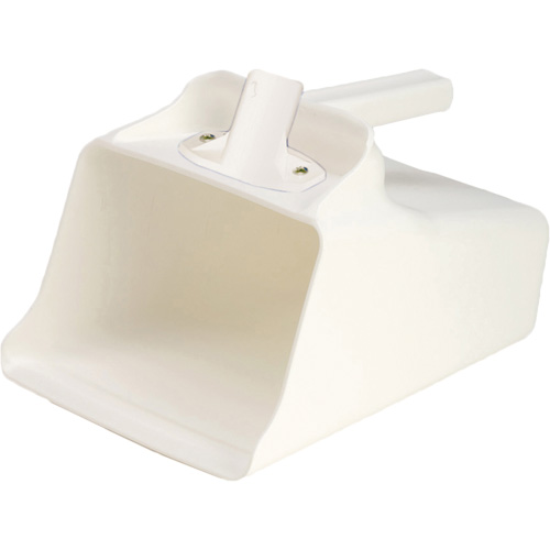Grande pelle &agrave; main &agrave; puiser, Plastique, Blanc, 128 oz. Kelford