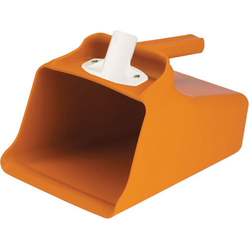 Grande pelle &agrave; main &agrave; puiser, Plastique, Orange, 128 oz. Kelford