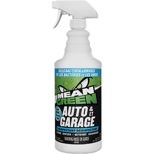 D&eacute;sinfectant pour lautomobile et le garage Mean Green, 1,18 L, Bouteille &agrave; g&acirc;chette Kelford
