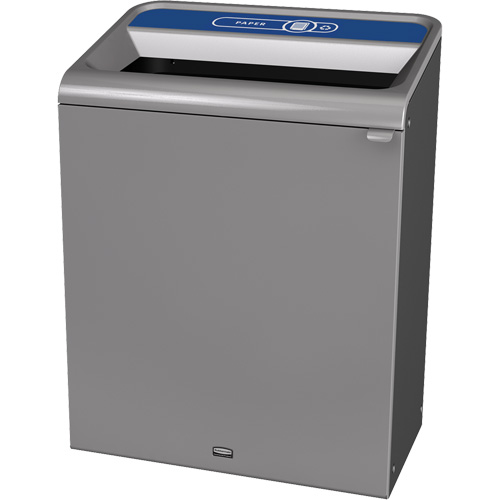 Configure Paper Waste Container, Bulk/Curbside/Deskside, Steel, 45 US gal. Kelford