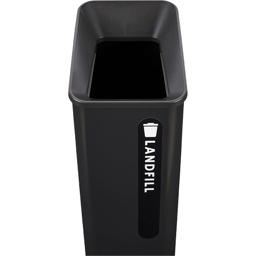 Bac d'ordures destin&eacute;s &agrave; l'enfouissement Sustain, Plastique/Acier, 15 gal. US Kelford