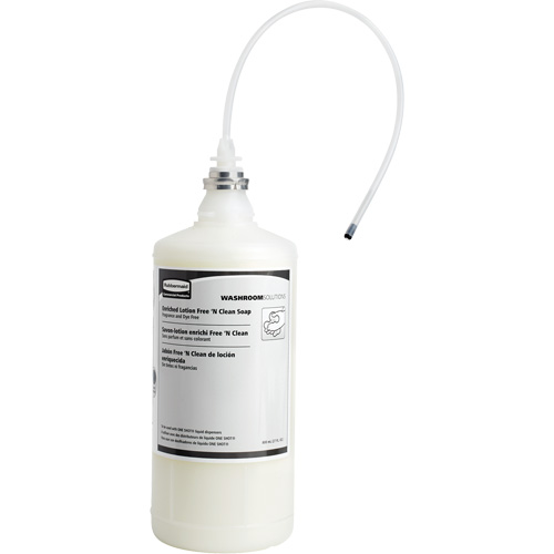 OneShot&reg; Dye & Fragrance Free Lotion Hand Soap Refill, Cream, 800 ml, Unscented Kelford