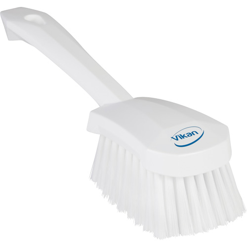 Brosse &agrave; r&eacute;curer avec manche court, Soies Doux, Longueur de 10-1/2", Blanc Kelford