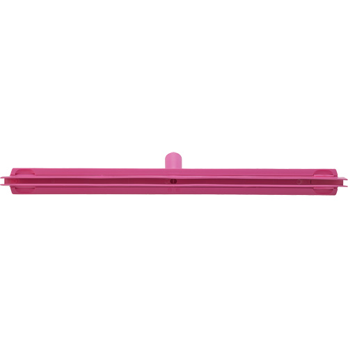 Double Blade Ultra Hygiene Floor Squeegee, 24", Pink Kelford