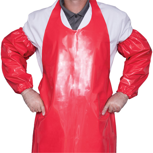 Manchettes Top Dog, 18", Polyur&eacute;thane, Rouge Kelford