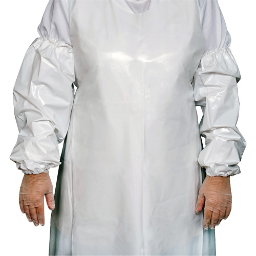 Manchettes Top Dog, 18", Polyur&eacute;thane, Blanc Kelford