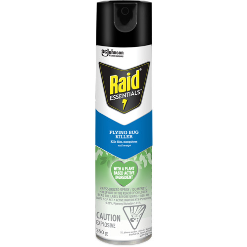 Raid&reg; Essentials Flying Bug Killer, 350 g, Aerosol Can Kelford