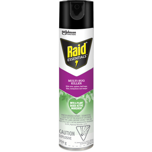 Raid&reg; Essentials Multi-Bug Killer, 350 g, Aerosol Can Kelford
