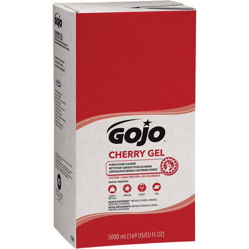 Hand Cleaner for Pro TDX Dispenser, Gel/Pumice, 5000 ml, Refill, Cherry Kelford