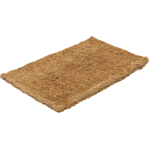 Indoor/Outdoor Coco Mat, Scraper, 1-3/4' x 2-3/4" x 1-3/8", Natural Kelford
