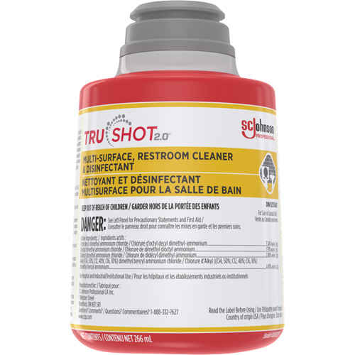 Nettoyant et d&eacute;sinfectant multisurface pour salle de bain TruShot 2.0, 266 ml, Bouteille &agrave; g&acirc;chette Kelford