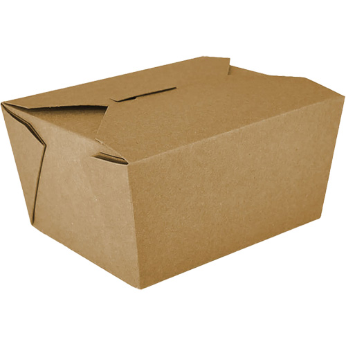 Kraft Take Out Food Containers, Corrugated, Rectangular Kelford