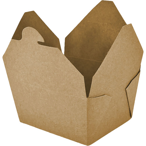 Kraft Take Out Food Containers, Corrugated, Rectangular Kelford