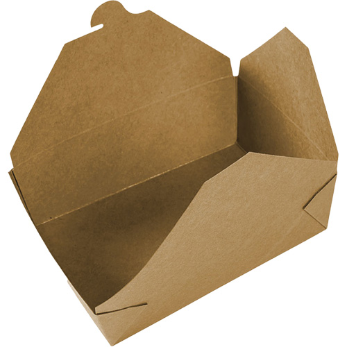 Kraft Take Out Food Containers, Corrugated, Rectangular Kelford