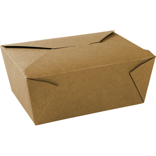Kraft Take Out Food Containers, Corrugated, Rectangular Kelford