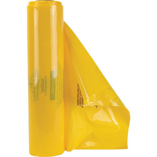 Doublures pour d&eacute;chets dangereux, Amiante, 40" lo x 35" la, 3 mils Kelford