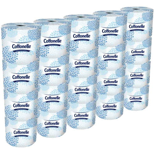 Cottonelle&reg; Professional Toilet Paper, 2 Ply, 451 Sheets/Roll, White Kelford