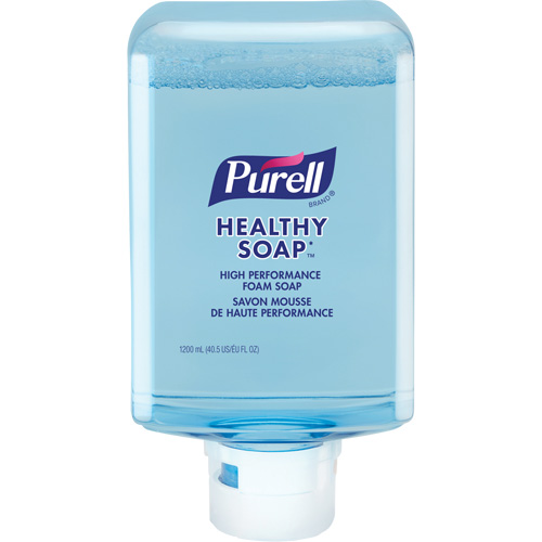 Savon mousse de haute performance ES10 PURELL HEALTHY SOAP avec la technologie CLEAN RELEASE, Mousse, 1200 ml, Sans parfum Kelford