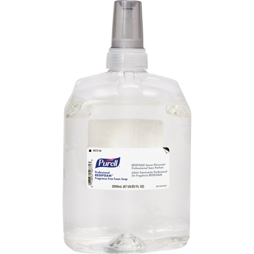 Recharge de savon &agrave; main REDIFOAM professionnel, Mousse, 2000 ml, Sans parfum Kelford