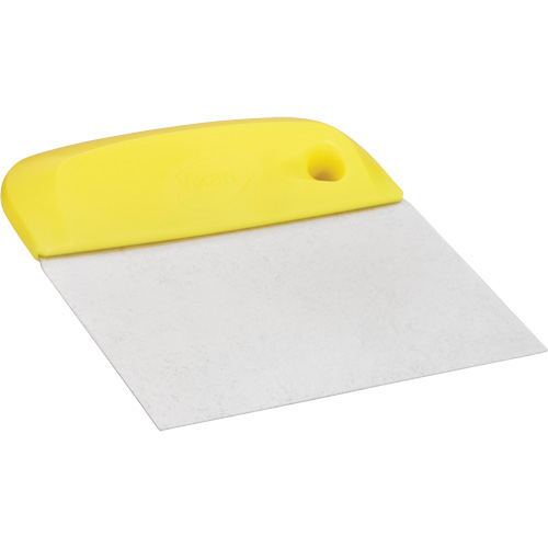 Coupe-p&acirc;te flexible en acier inoxydable, Jaune, 4-1/2" la x 5-3/4" lo Kelford