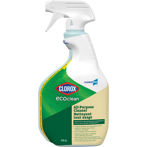 Nettoyant tout usage CloroxPro Clorox EcoClean, 946 ml, Bouteille &agrave; g&acirc;chette Kelford