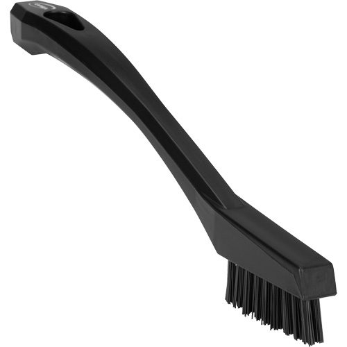 Brush, Extra Stiff Bristles, 8-1/10" Long, Black Kelford