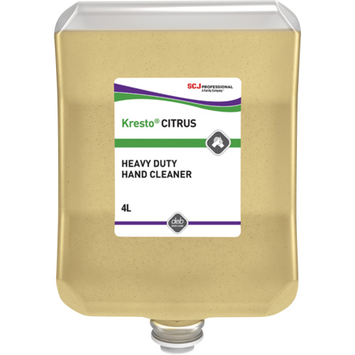 Savon pour les mains Kresto aux agrumes, Cr&egrave;me, 4 L, Parfum&eacute; Kelford