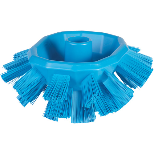 Brosse UST pour cuves, Soies Ferme, Longueur de 7-1/2", Bleu Kelford