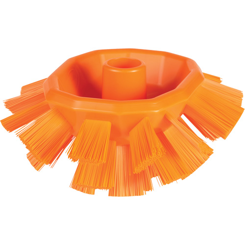 Brosse UST pour cuves, Soies Ferme, Longueur de 7-1/2", Orange Kelford