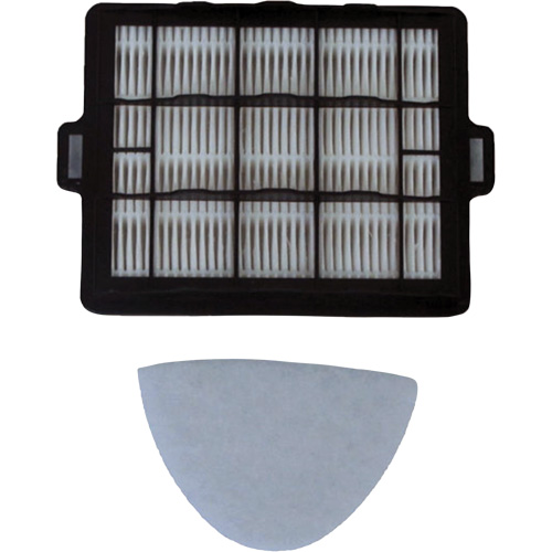 Ensemble de pr&eacute;filtre HEPA pour moteur et filtre d'&eacute;chappement en mousse pour aspirateur sac-&agrave;-dos Ergo et Ergo Pro Kelford