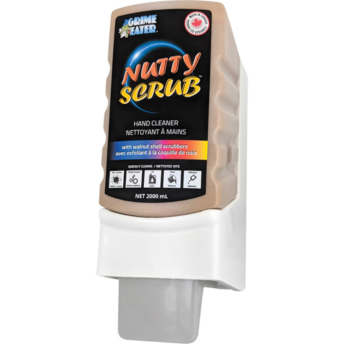 Nettoyant &agrave; mains avec exfoliant en coquille de noyer Nutty Scrub, Pierre ponce, 2000 ml, Cartouche en plastique, Sans parfum Kelford