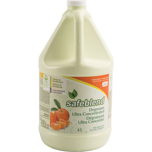 Nettoyant & d&eacute;graissant polyvalent et pr&ecirc;t &agrave; utiliser avec huile de tangerine, 4 L, Cruche Kelford