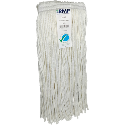 T&ecirc;te de vadrouille &eacute;troite &agrave; 4 plis, Rayonne, 12 oz, Style Coup&eacute; Kelford