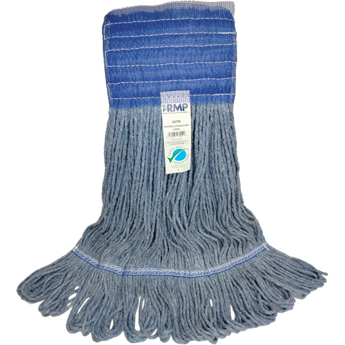 T&ecirc;te de vadrouille &agrave; bande large, Antimicrobien/Finition de plancher/Sp&eacute;cialis&eacute;, Coton/Rayonne/Synth&eacute;tique, Style Boucle Kelford