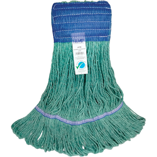 T&ecirc;te de vadrouille &agrave; bande large, Antimicrobien/Finition de plancher/Sp&eacute;cialis&eacute;, Coton/Rayonne/Synth&eacute;tique, Style Boucle Kelford