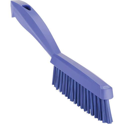 Brosse &agrave; main &eacute;troite &agrave; manche court, Soies Tr&egrave;s ferme, Longueur de 11-4/5", Mauve Kelford