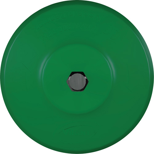 Brosse ronde HyDrive pour perceuse, Soies Tr&egrave;s ferme, Longueur de 3-1/10", Vert Kelford