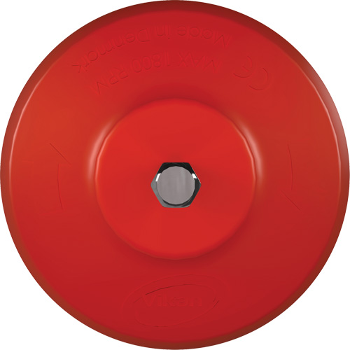 Brosse ronde HyDrive pour perceuse, Soies Tr&egrave;s ferme, Longueur de 3-1/10", Rouge Kelford