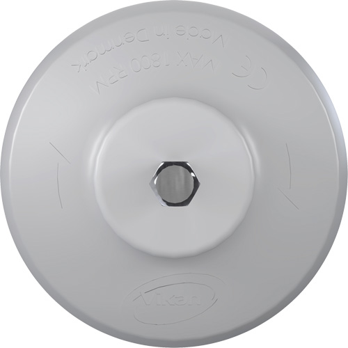Brosse ronde HyDrive pour perceuse, Soies Tr&egrave;s ferme, Longueur de 3-1/10", Blanc Kelford