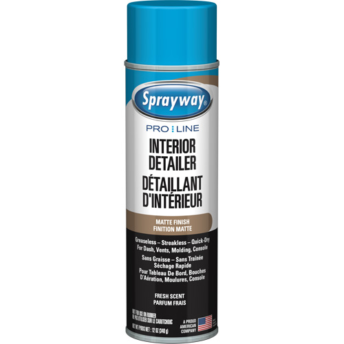 Nettoyant esth&eacute;tique automobile Pro Line avec fini mat & parfum frais Kelford