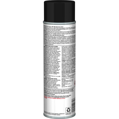 Nettoyant pour pi&egrave;ces de freins Pro Line avec tr&egrave;s faible teneur en COV, Canette a&eacute;rosol Kelford